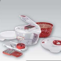 Salat Plus Salatschleuder Allesk�nner 5in1!