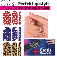 Sylvie Nails Nagellackaufkleber 72 Teile!
