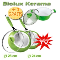 Biolux Kerama Superpfannen 3er Set!