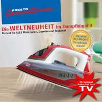 Presto Garment Steamer ALL-IN-ONE steam iron!