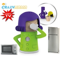 Crazy Mama 2in1 Kühlschrankerfrischer und Mikrowellenreiniger