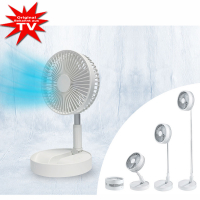Livington Fold & Cold Extendable Battery Fan