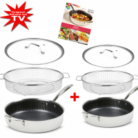 Livington Titan Pan Set 24cm + 28cm