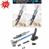 Invictus One 2.0 Hand- und Bodenstaubsauger Set 12-tlg. blau oder rot
