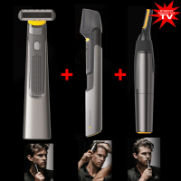 MicroTouch Titanium Trimer Megaset - 3 appareils pour tous les poils