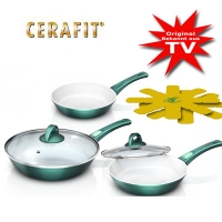 Cerafit Fusion 7tlg. Keramik Pfannenset