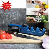 Livington BladeStar 3in1 Aiguiseur de couteaux professionnel pour couteaux, ciseaux, outils de jardinage, etc.