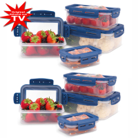 Livington Flex&Fresh Boîtes fraîcheur, set de 8 pièces