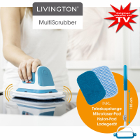 Livington MultiScrubber Balai à batterie avec accessoires gratuits