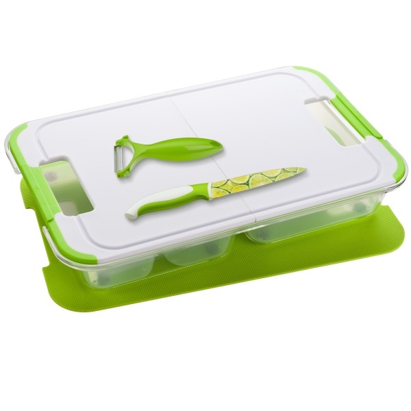 Slice N Store is the perfect cutting and storage system