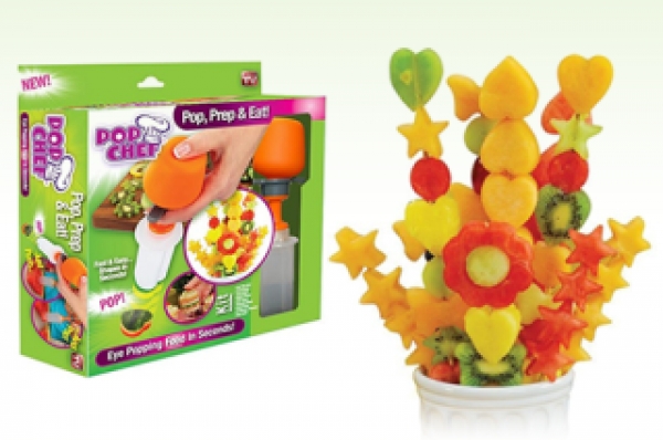 Pop Chef Frucht- Gemüseschneider Set