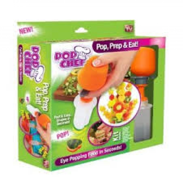 Kit Pop Chef coupe-fruits et légumes