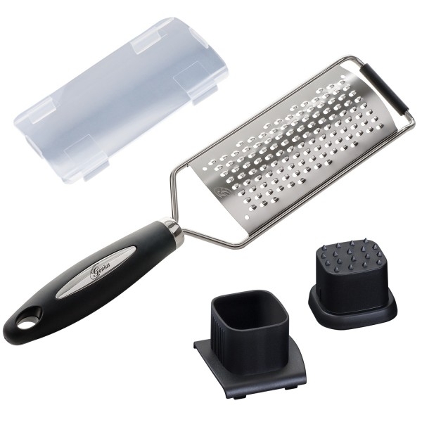 Stainless steel manual grater, extra fine Set 3 pcs.