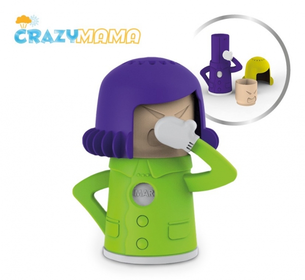 Crazy Mama 2in1 Kühlschrankerfrischer und Mikrowellenreiniger