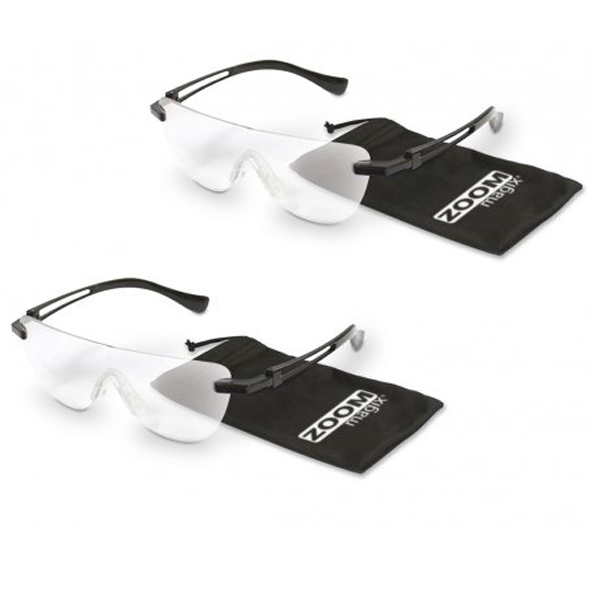 Vergrößerungsbrille 160 % Zoom Magix  2 Stück LUPENBRILLE  ORIGINAL AUS TV 