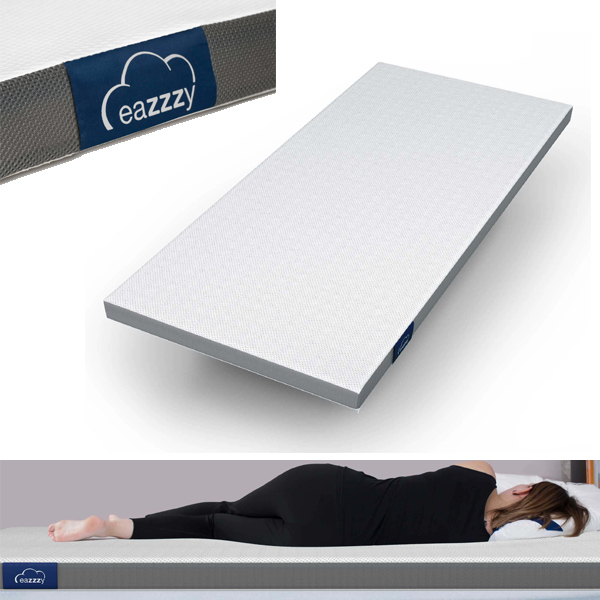 eazzzy mattress topper 90 x 200 cm Sleep quality like on clouds