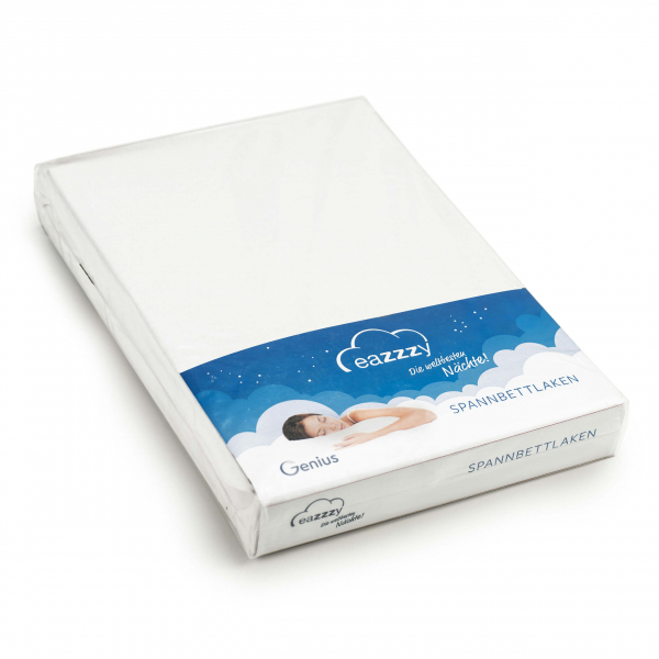 eazzzy fitted sheet 180 x 200 cm soft and durable