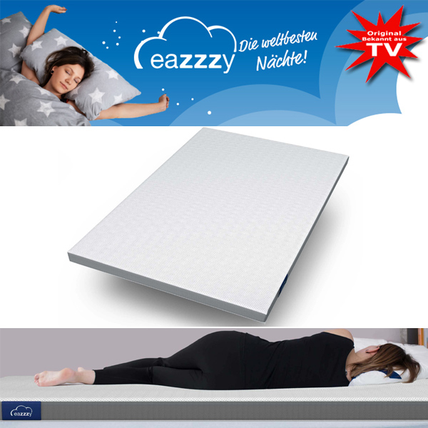 eazzzy mattress topper 120 x 200 cm Sleep quality like on clouds