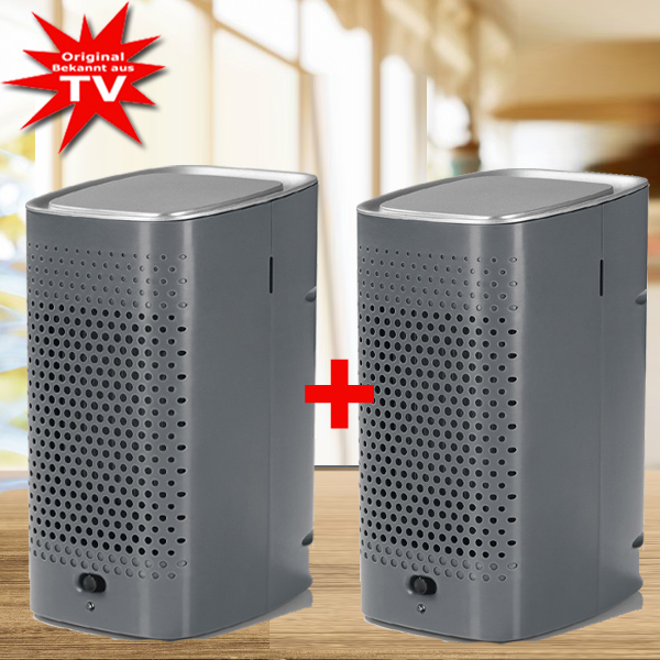 Refroidisseur dair EASYmaxx sans fil compact - 1+1 Duopack