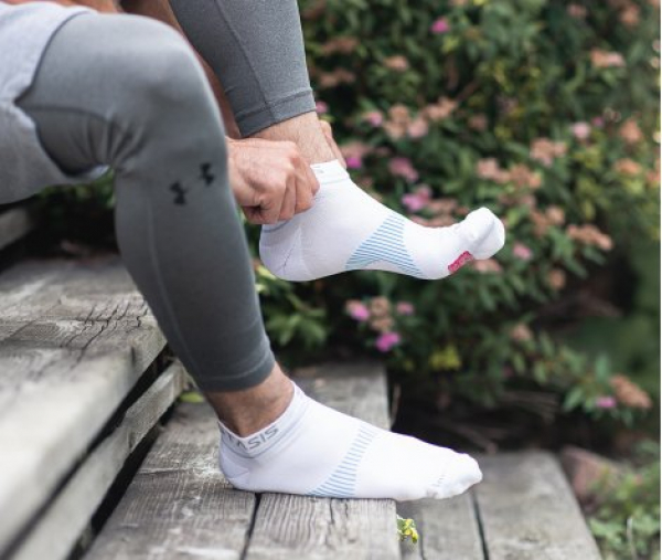 Neuro Socks Athletic Blanc - Taille L