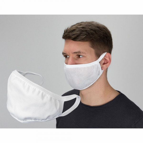 Protection buccale et nasale réutilisable en pack de deux