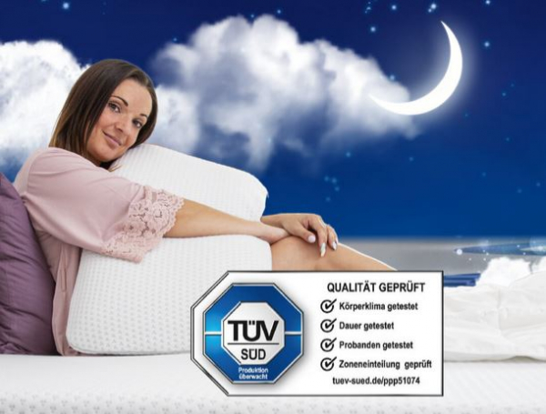 eazzzy Matratze TÜV geprüft - 160 x 200cm