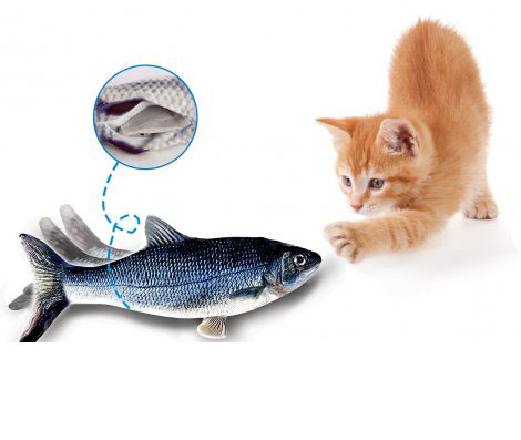 Flippity Fish Interaktives Katzenspielzeug
