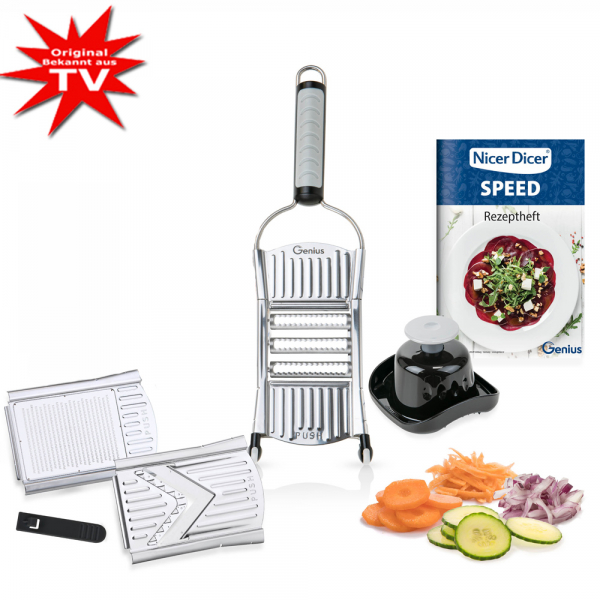 Nicer Dicer Speed Handhobel Set 7-tlg.