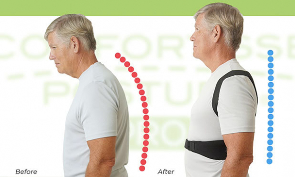 Comfortisse Posture Pro Back Straightener Size L/XL