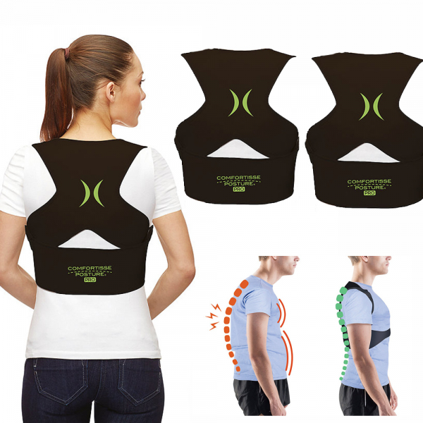 Comfortisse Posture Pro Rücken-Geradehalter 1+1 - Grösse S/M