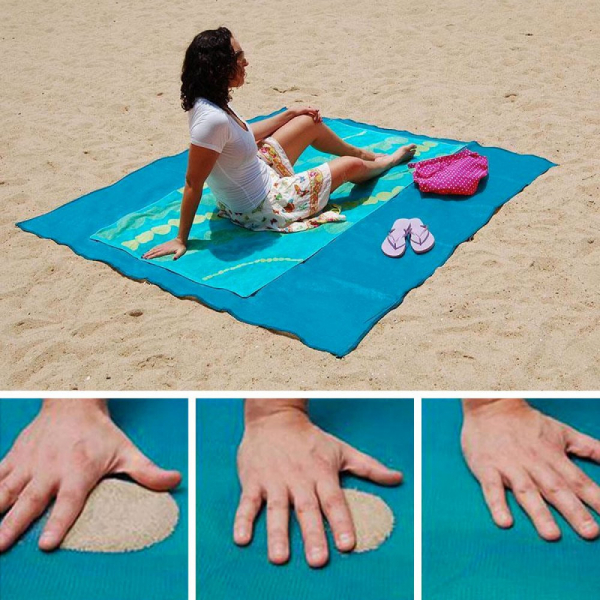 Anti-sand beach towel XXL 200 x 150 cm