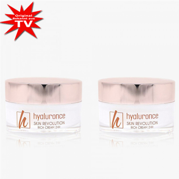 hyaluronce SKIN REVOLUTION 24h Creme Duo 2x 50 ml