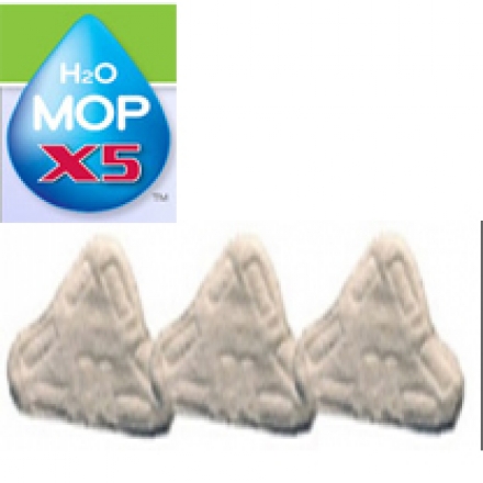 H2O Mop X5 Chiffons en microfibres 3pcs