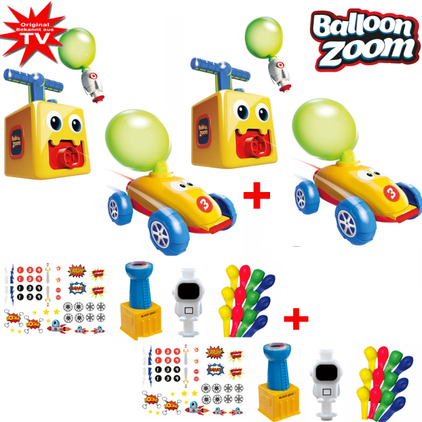 Balloon Zoom - Ballonspass mit dem WOW-Effekt! 1+1 Set