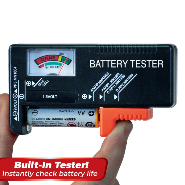 Battery Daddy - Batteriekoffer - für 180 Batterien
