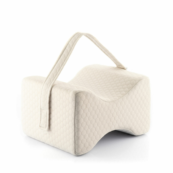 InnovaGoods Lerellow Beinkissen mit Befestigungsband – Ergonomischer Schlafkomfort für Seitenschläfer