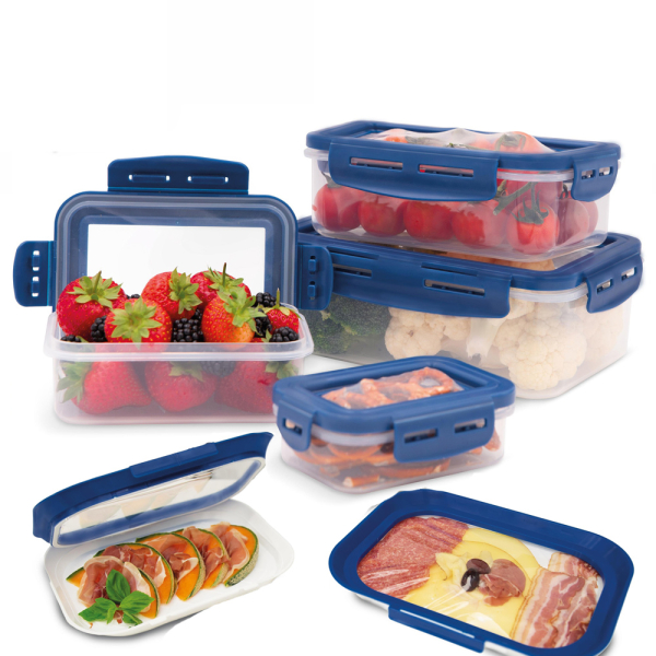 Livington Flex&Fresh mega set of 8 food storage containers