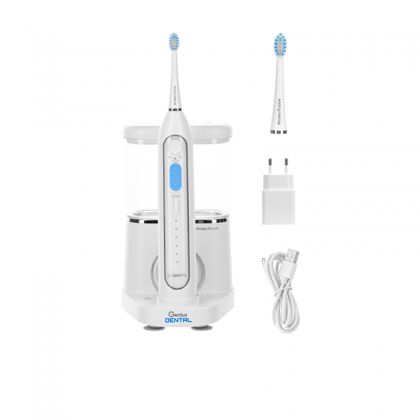 Genius Dental Hydro Fusion Set 8-tlg. 2in1-Zahnbürste