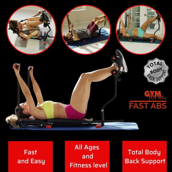 Gymform Fast ABS ein Gerät für alle wichtigen Bauchmuskelübungen