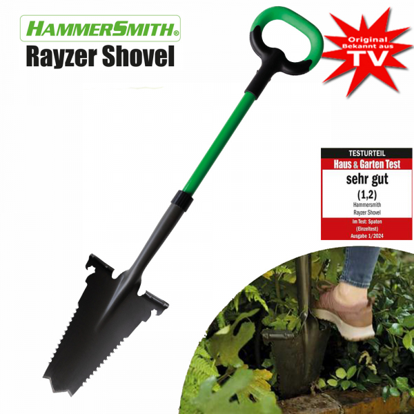 Hammersmith Rayzer Shovel Bêche à racines universelle professionnelle