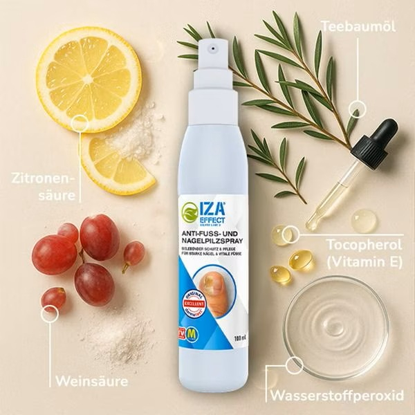 IZA Effect Anti Fuss- & Nagelpilz Spray 1+1 Gratis