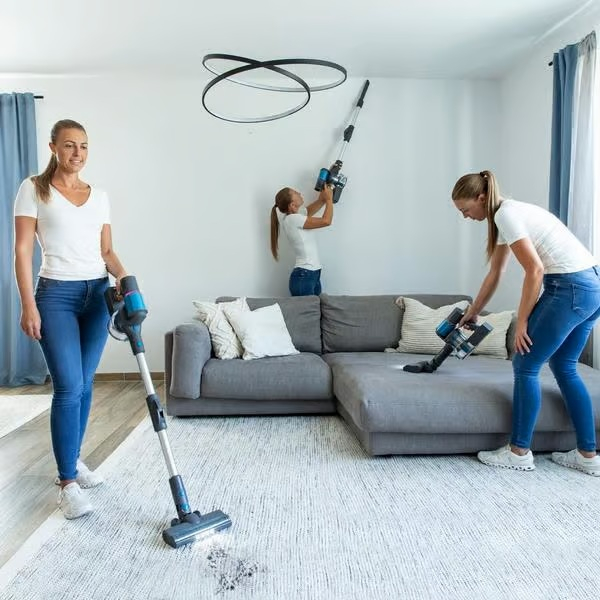 Livington Sense IQ Akkusauger mit Staubsensor & Knickgelenk