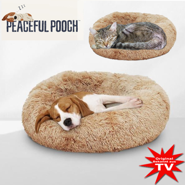 Peaceful Pooch das Luxus Hunde- und Katzenbett