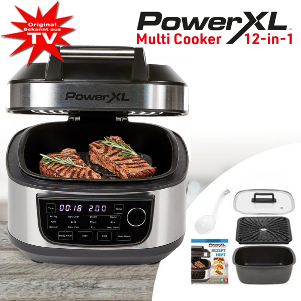PowerXL Multi Cooker 12-in-1 bekannt aus dem TV