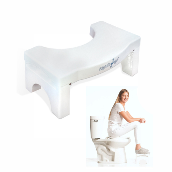 Squat-n-Go tabouret de toilette pliable - pour une bonne position assise sur les toilettes