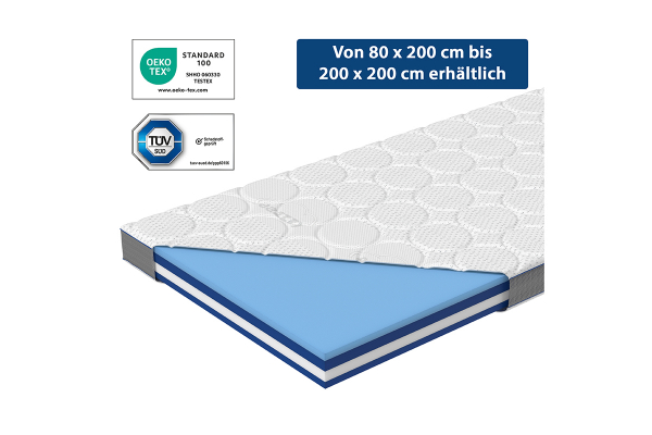 eazzzy Topper Royal Hybrid - 2in1 Wende-Topper