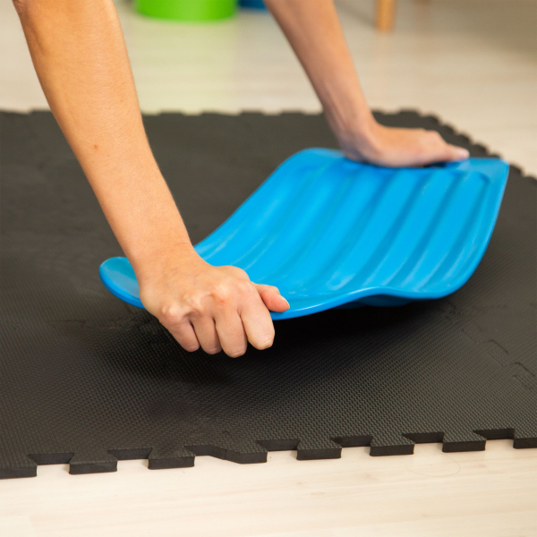 Twist Board Fitnessgerät blau