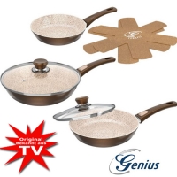 Genius Cerafit Granit - Pfannen, Set 7tlg.