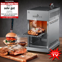 Beef Maker Oberhitze 800°C Gasgrill aus Edelstahl