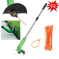 Rasen-Trimmer kabellos - funktioniert mit Kabelbindern